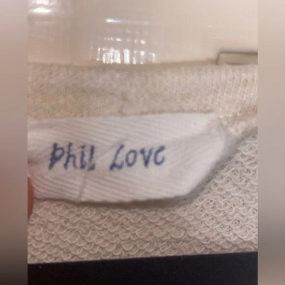 Phil Love Cowboy print Thermal short sleeve Cold Shoulder top Medium​ - Picture 4 of 9